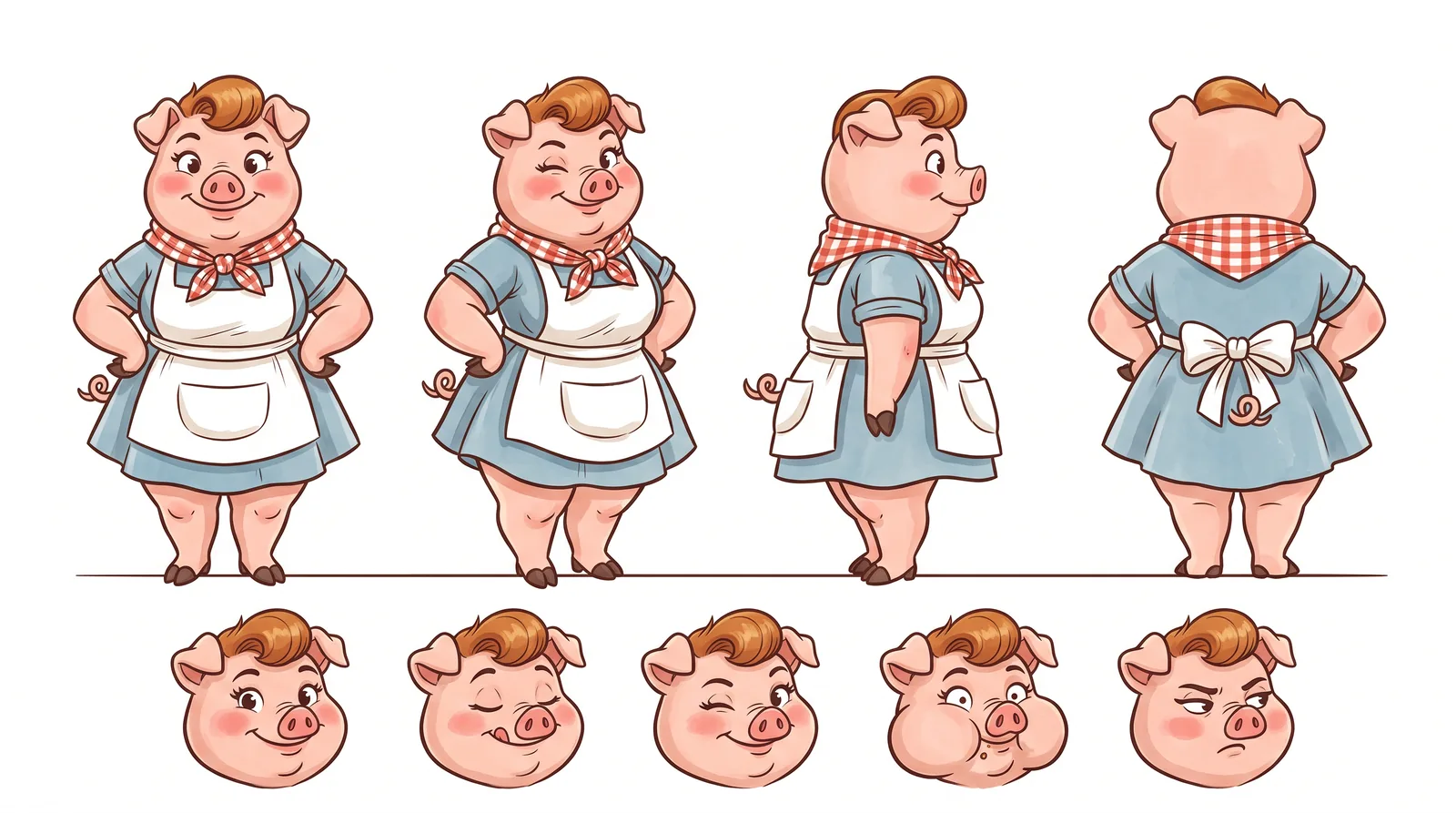 Dottie character turnaround