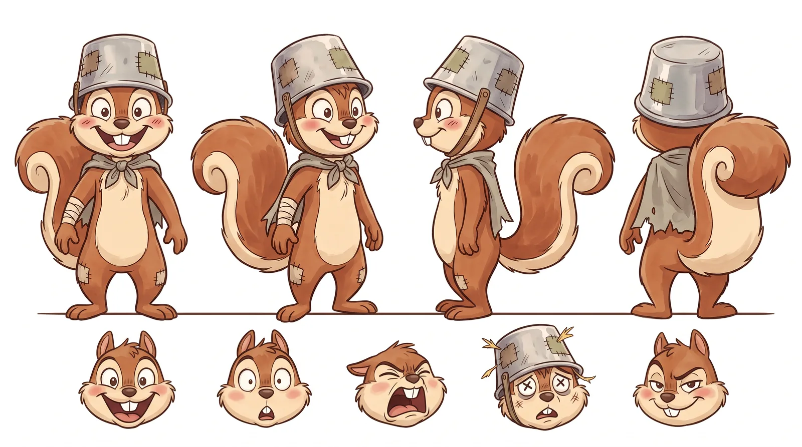 Turbo character turnaround