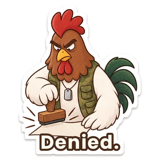 Denied.