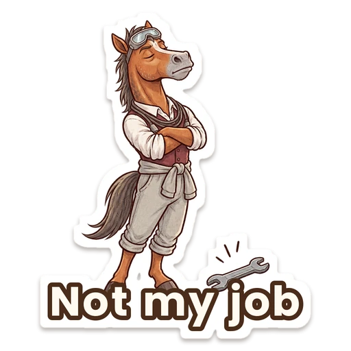 Not my job